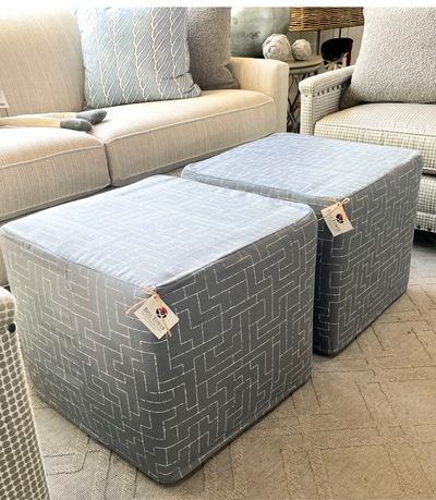 Indoor/Outdoor Square Ottoman