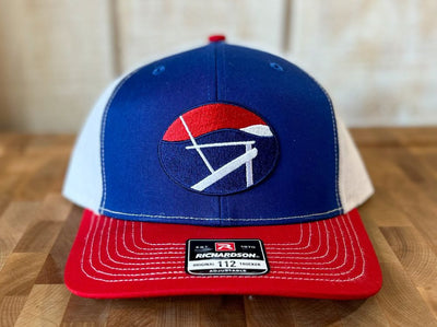 Bell Tower Hat - Red, White & Blue