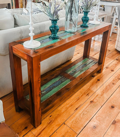 Boatwood Console Table