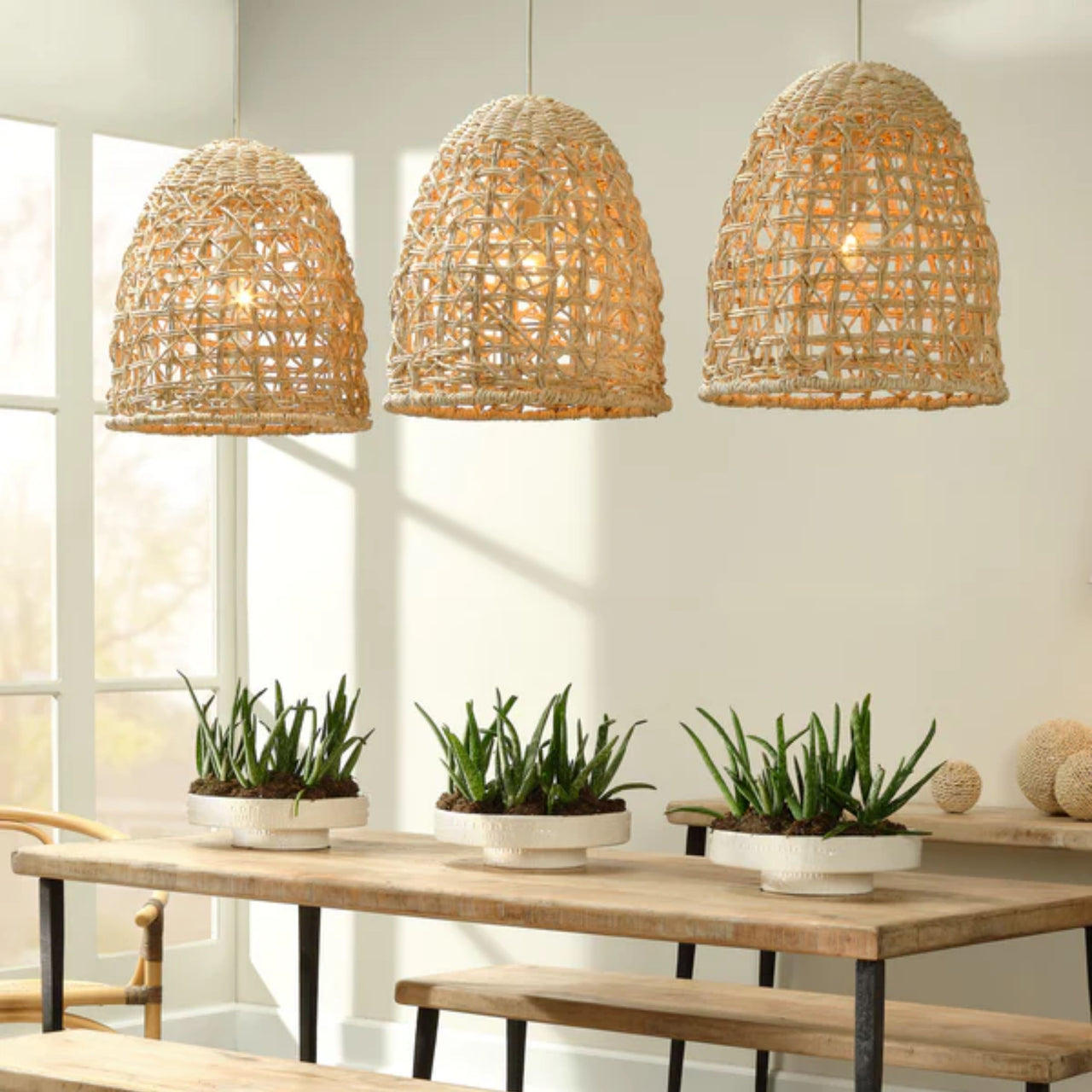 Netted Pendant