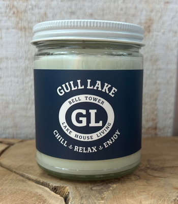 Gull Lake  Chill, Relax, Enjoy! Soy Candle