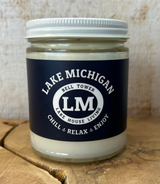 Lake Michigan Chill, Relax, Enjoy! Soy Candle