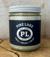 Pine Lake Chill, Relax, Enjoy! Soy Candle