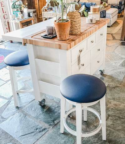 Canadel Gourmet Island with Stools