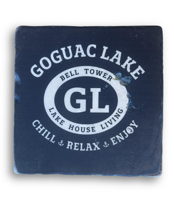 Goguac Lake Marble Coaster