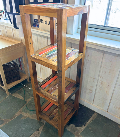 Boatwood Floor Shelf