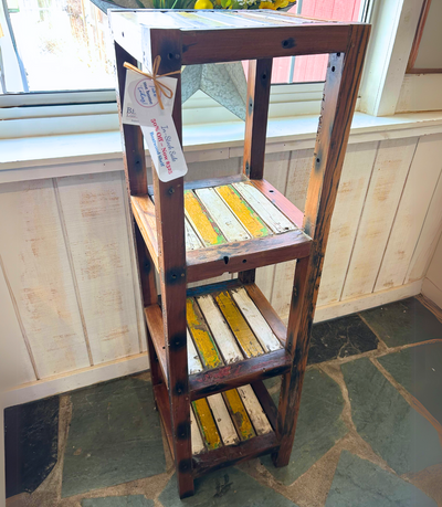 Boatwood Floor Shelf