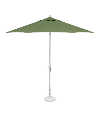 9' Auto Tilt Market Umbrella - Meadow Sunbrella