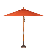 9' Quad Pulley Lift Market Umbrella