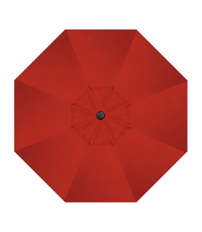 7.5' Push Tilt Umbrella - Jockey Red