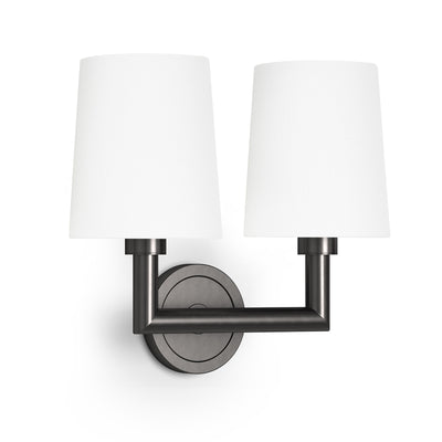 Southern Living Legend Double Arm Sconce Oil Rubbed Bronze