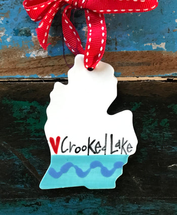 Crooked Lake Ornament