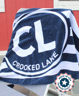 Crooked Lake Beach Towel