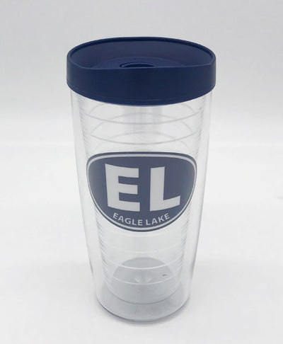 Eagle Lake 16oz Insulated Tumbler with lid, 2 or 4 packs