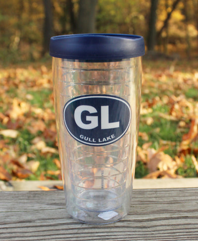 Gull Lake 16oz Insulated Tumbler with lid, 2 or 4 packs