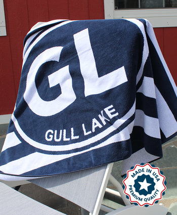 Gull Lake Beach Towel