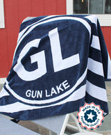Gun Lake Beach Towel