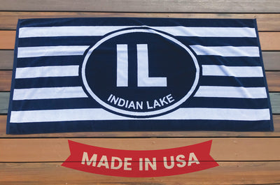 Indian Lake Beach Towel