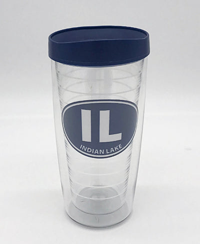Indian Lake 16oz Insulated Travel Tumbler with lid, 2 or 4 Packs