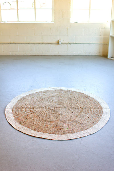 5ft Woven Round Seagrass Rug