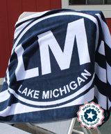 Lake Michigan Beach Towel