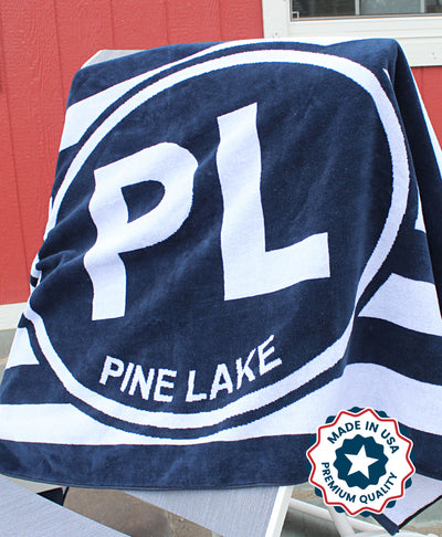 Pine Lake Beach Towel