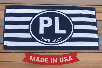 Pine Lake Beach Towel