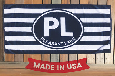 Pleasant Lake Beach Towel