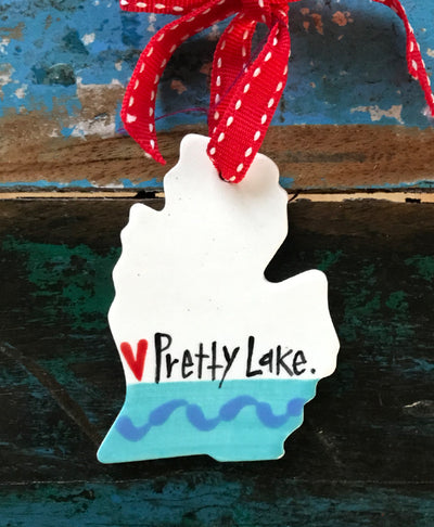 Pretty Lake Ornament