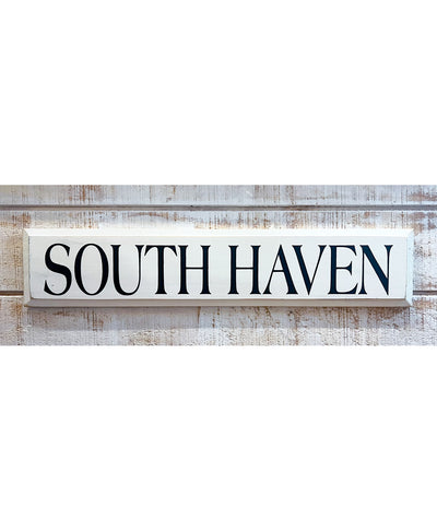 South Haven Wooden Sign