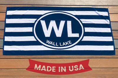 Wall Lake Beach Towel